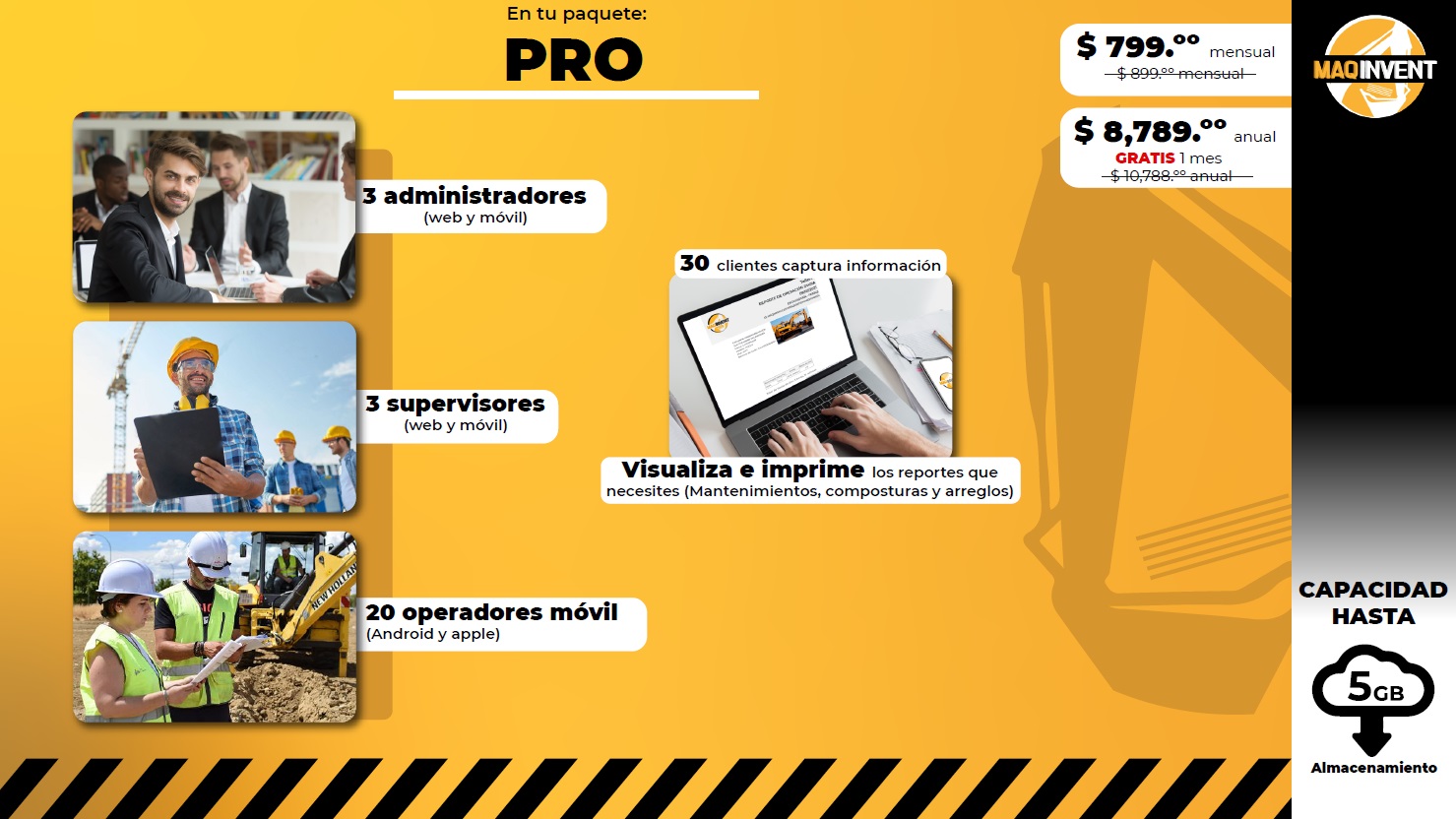 Características Pro 1